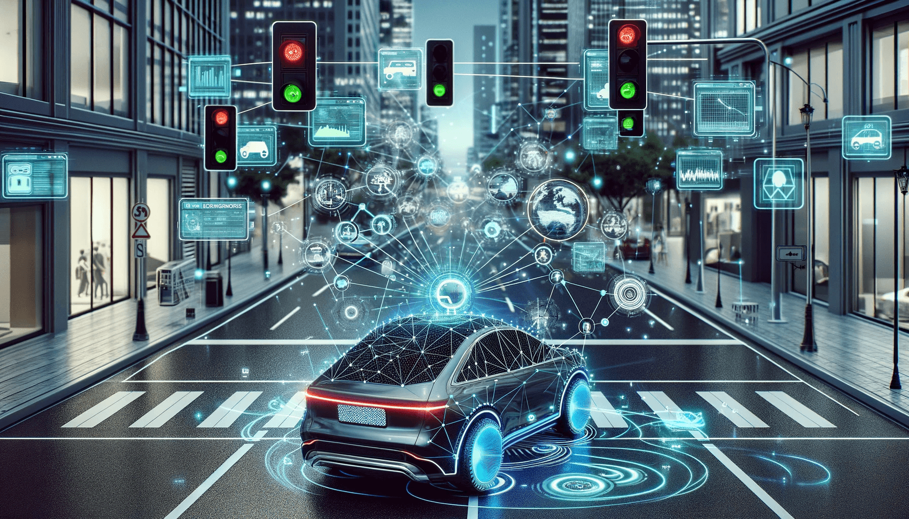 Autonomous Driving Car (Unity)